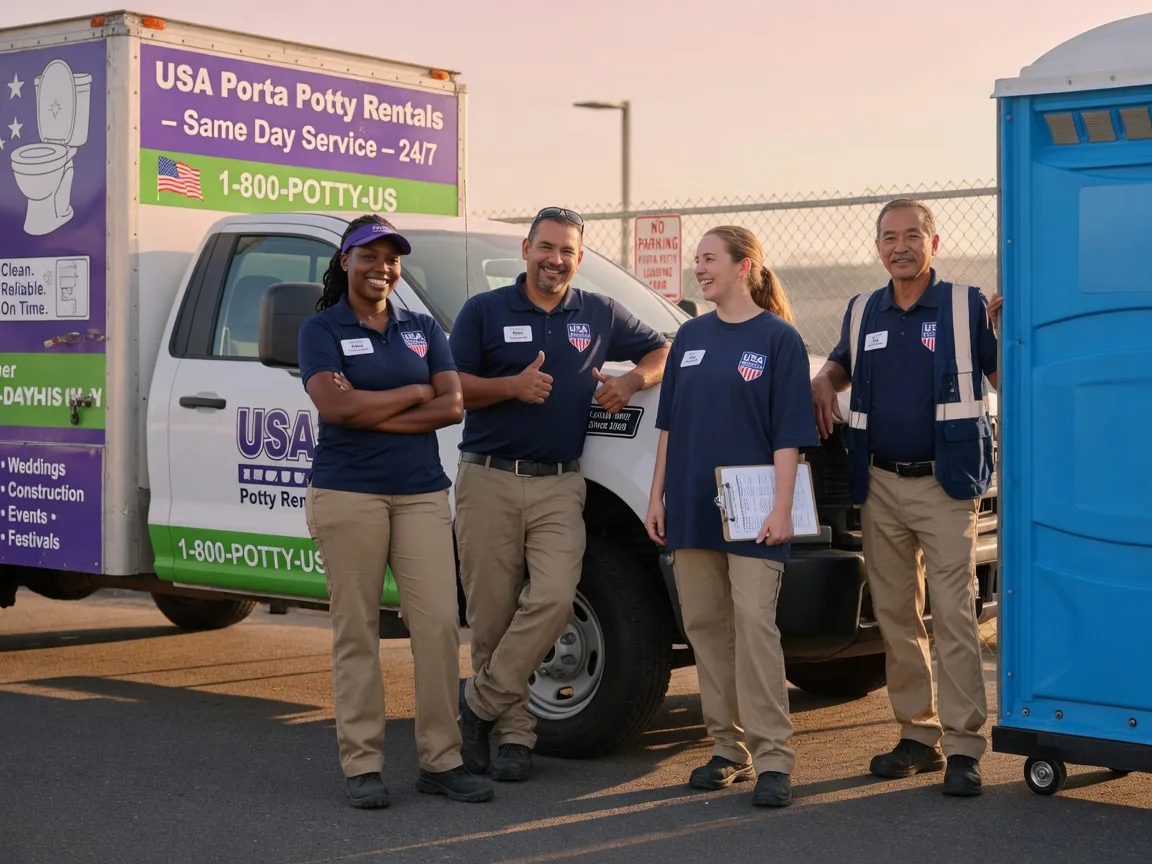 Porta Potty Rental company in Timberville, VA